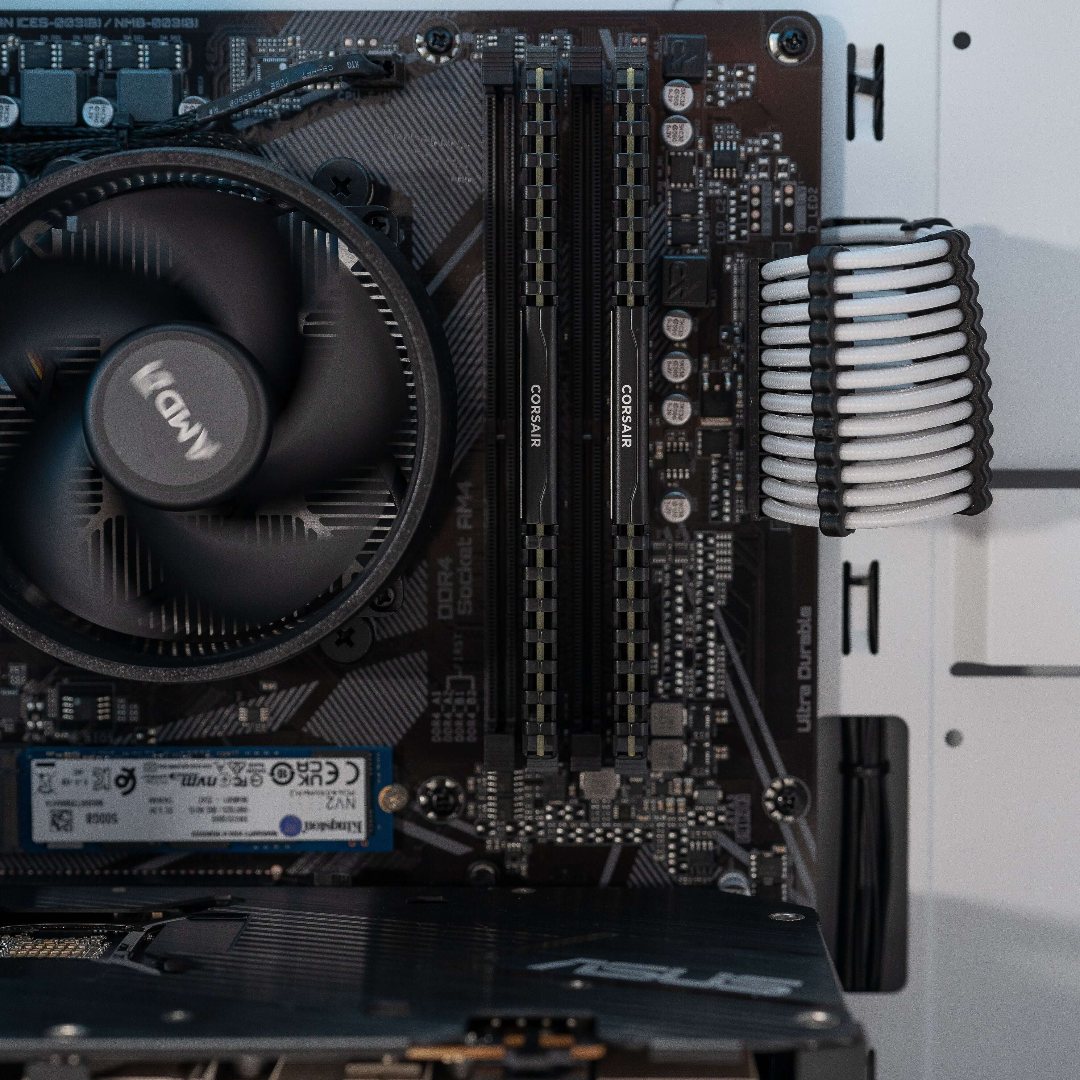 Enhancing performance, the KUDAN: LVL 3 Gaming PC features 16GB (2x8) HyperX Fury RAM clocked at 3200MHz.
