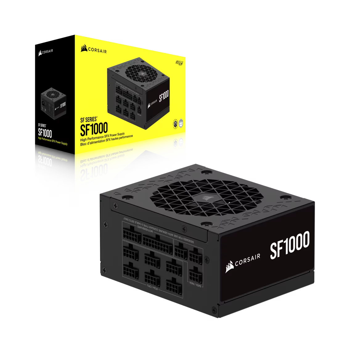Corsair SF1000 (2024) Fully Modular Low Noise 80 Plus Platinum ATX Power Supply