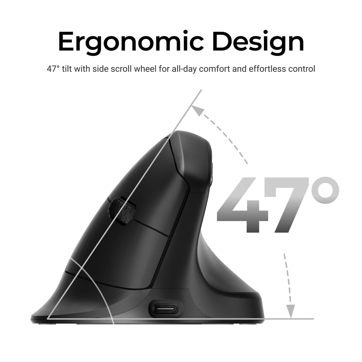Keychron M5 8K Wireless Ergonomic Mouse – photo 3