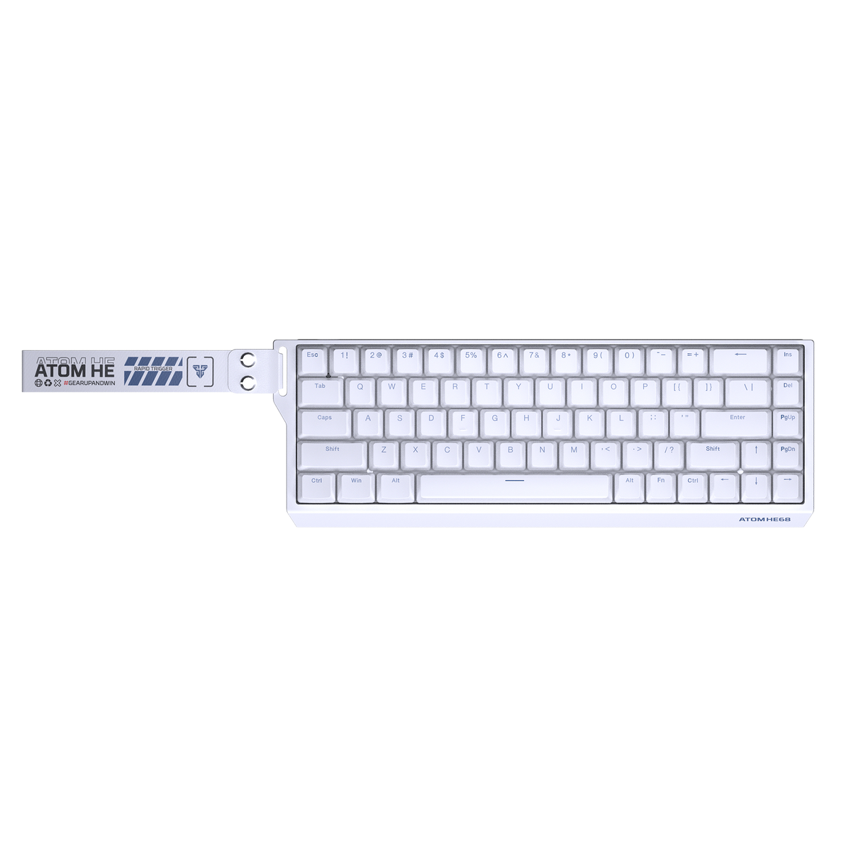 Fantech ATOM HE68 8K wired magnetic gaming keyboard (Black)