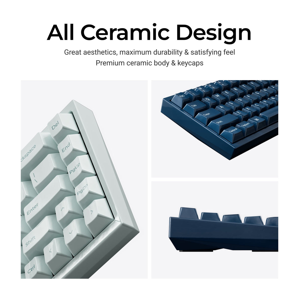 Q16 HE 8K ceramic body and keycaps