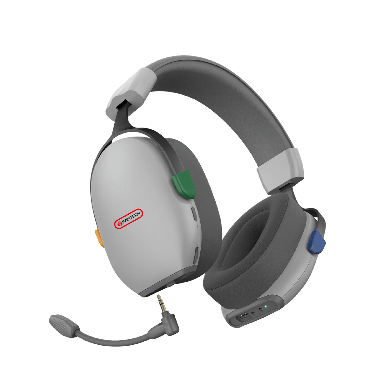 Fantech CARBON PRO WHG06 SUPER MAXFIT headset, angled view from the left