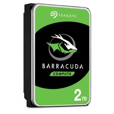 Seagate BarraCuda 2TB 5400RPM 256MB Cache 3.5" Internal Hard Drive