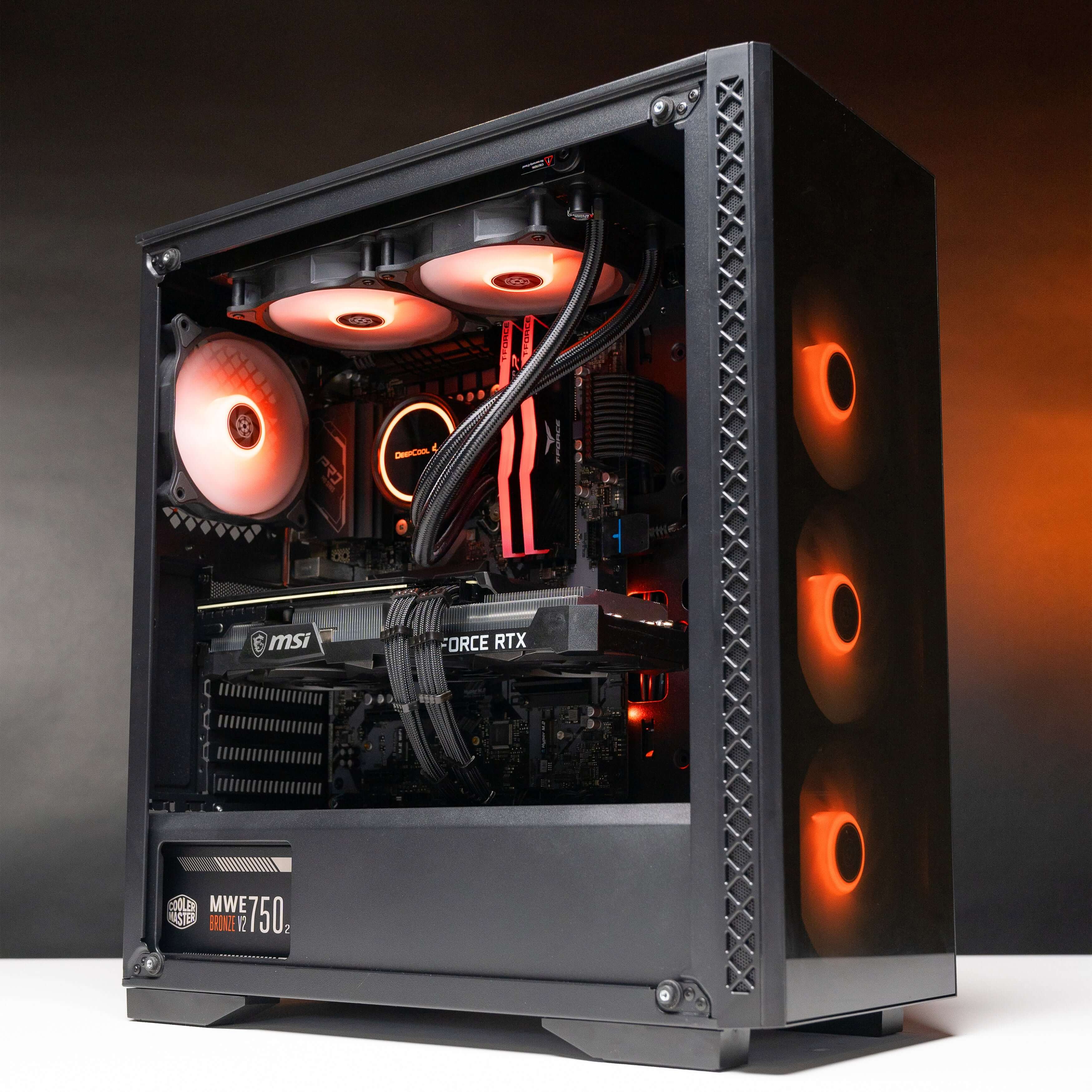 Collection of Omen gaming PCs known for their superior gaming capabilities and bold aesthetics