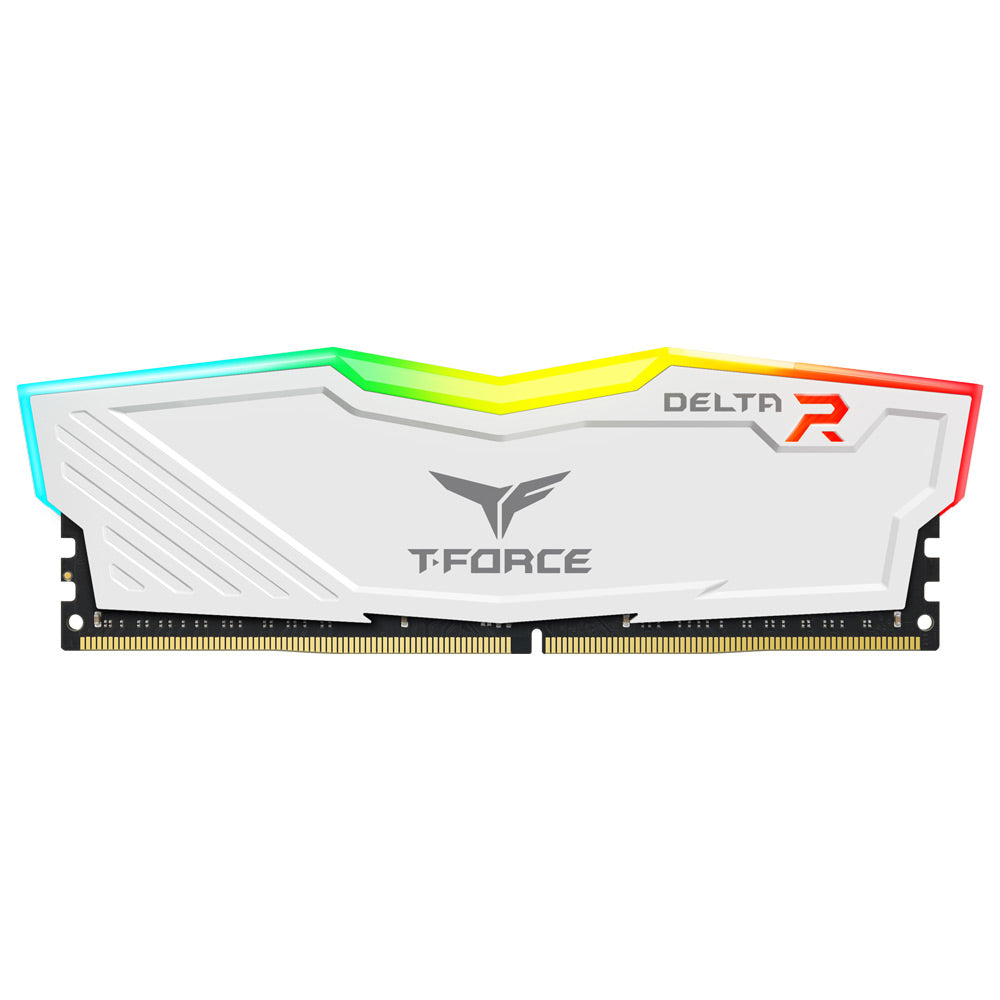 Team T-Force Delta RGB 8GB (1x8GB) 3200MHz CL16 DDR4 White