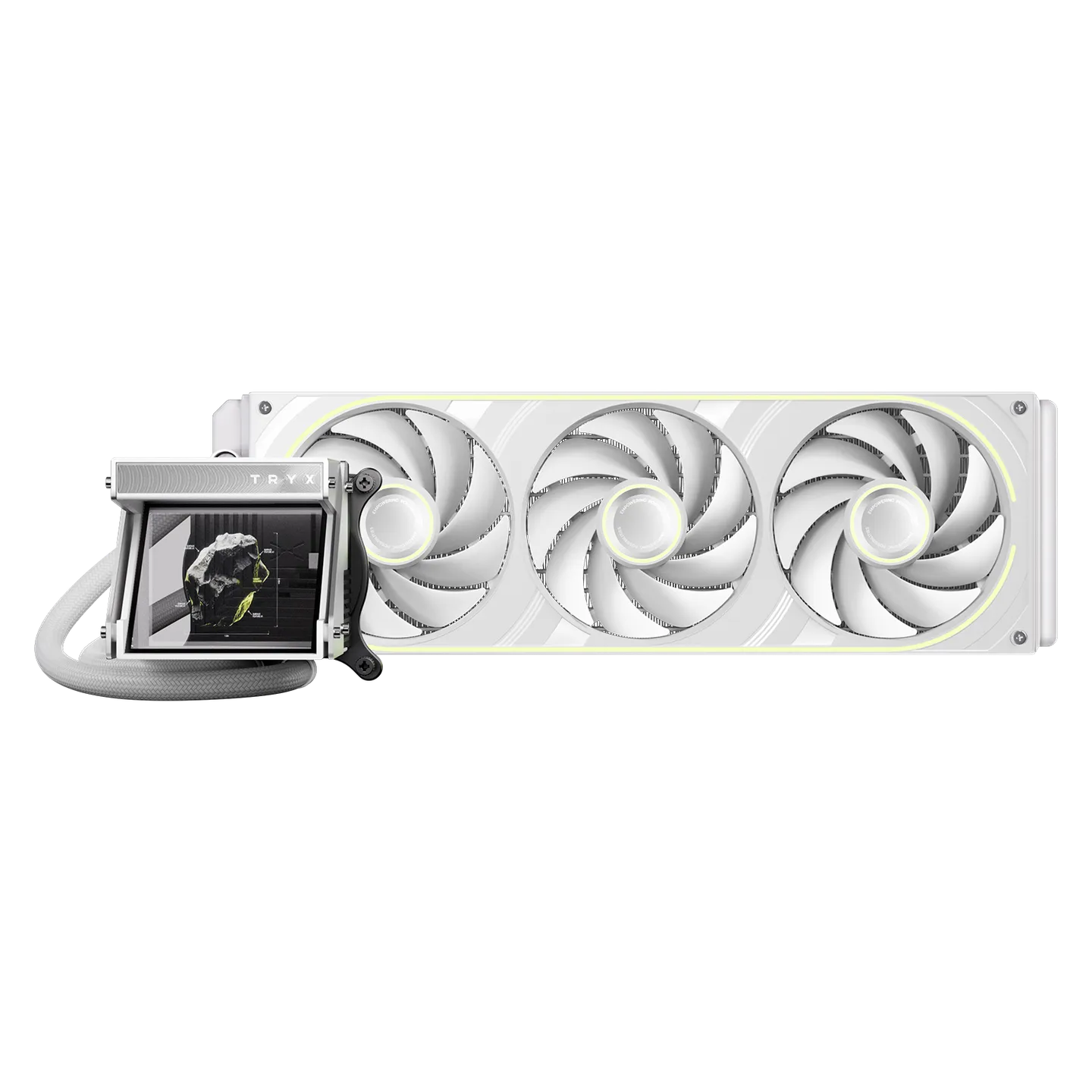 TRYX Holo ARGB 360mm Liquid Cooler White