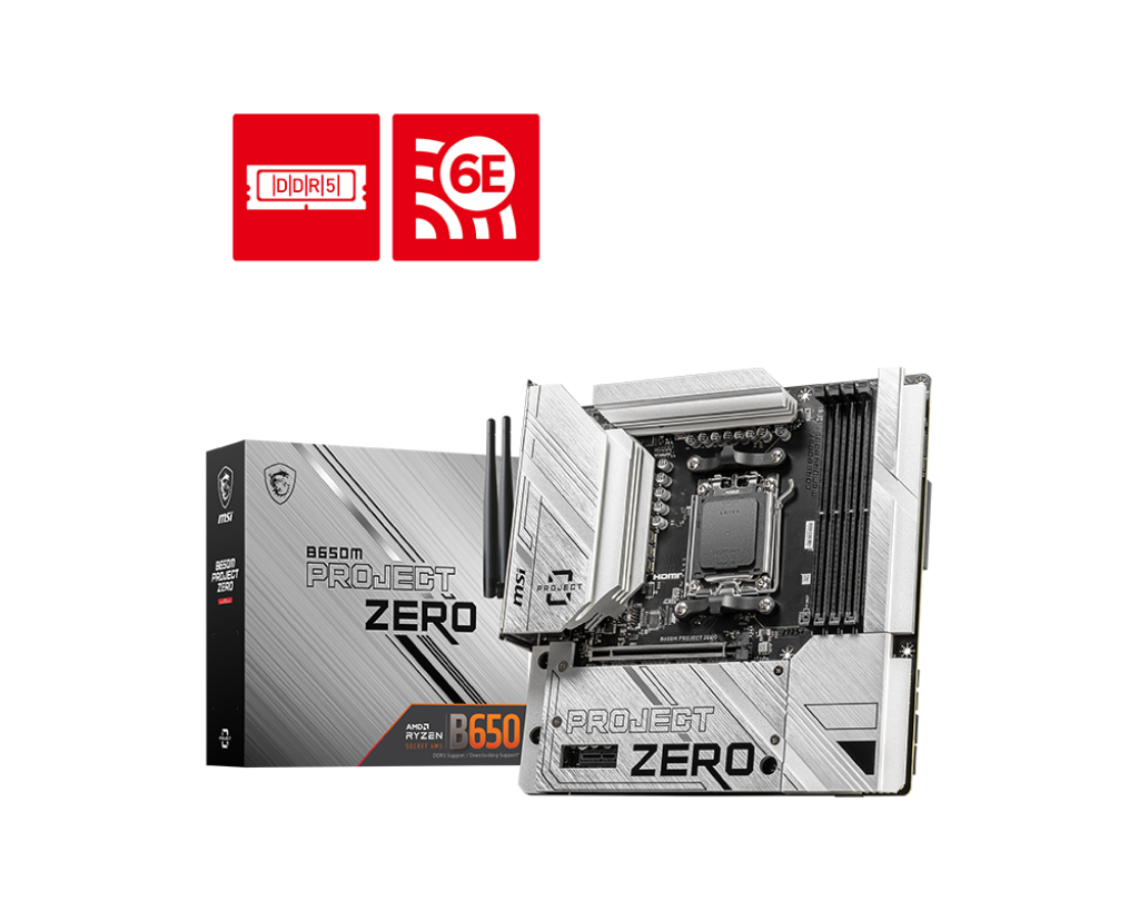 B650M PROJECT ZERO Motherboard