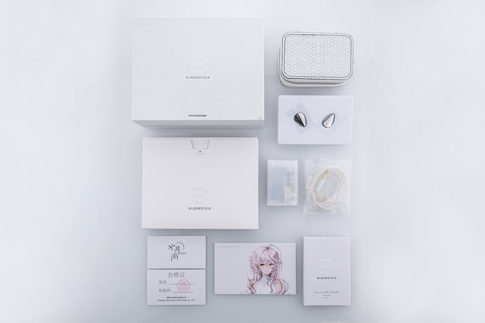 MOONDROP Blessing 3 packaging and box contents