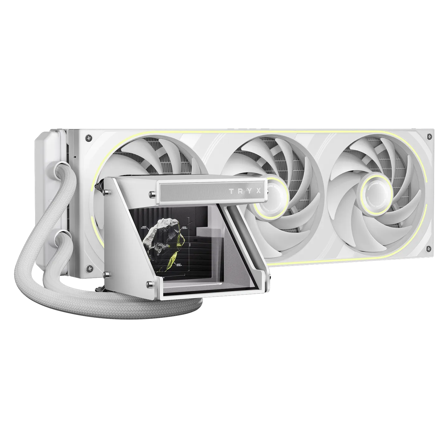 TRYX Holo ARGB 360mm Liquid Cooler White