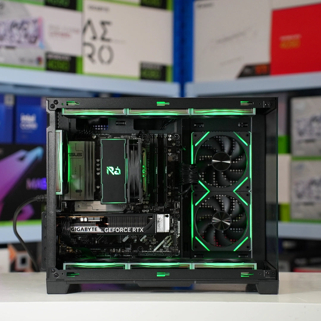 Prism Core Black | RTX 5060 | Ryzen 5 7500F | Gaming PC