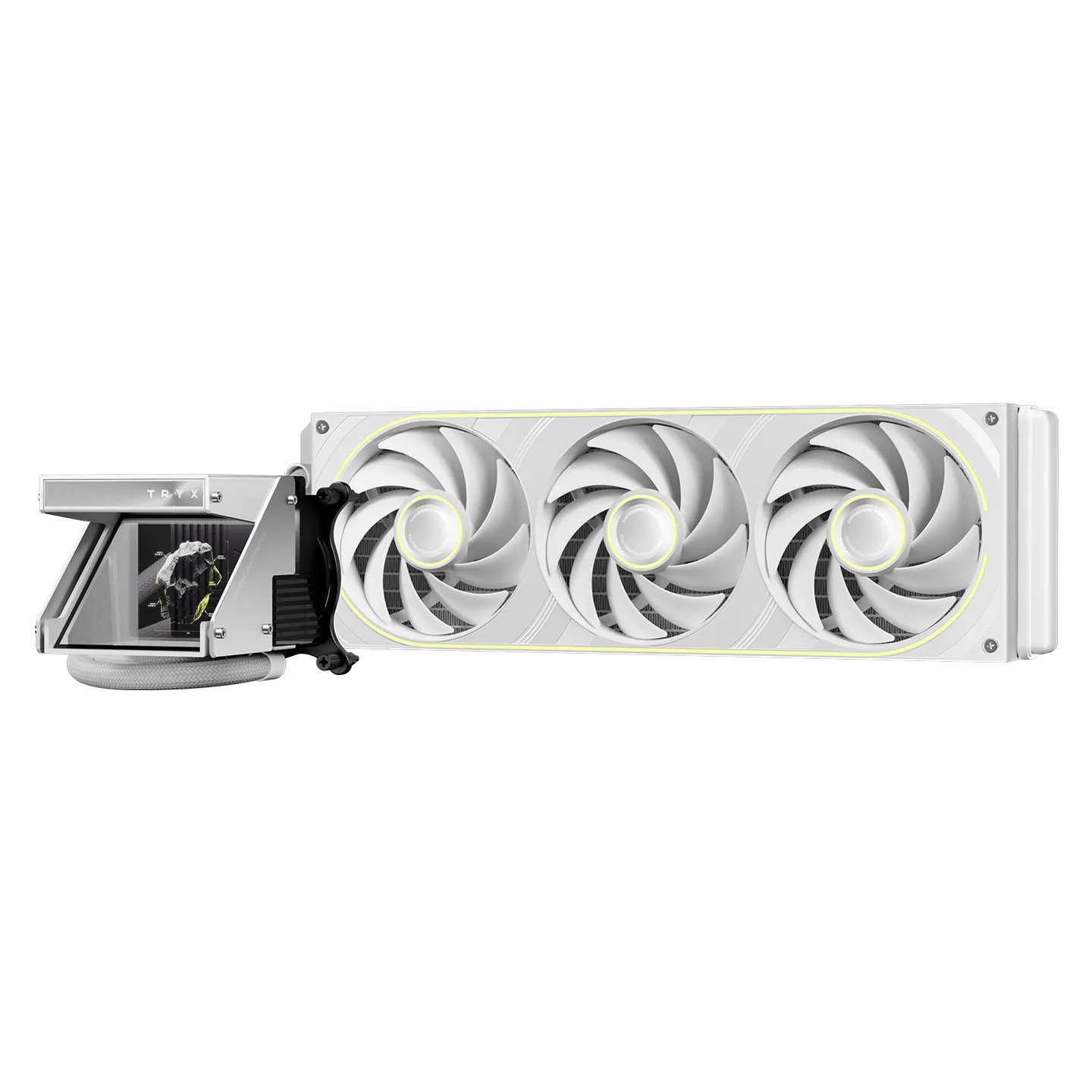 TRYX Holo ARGB 360mm Liquid Cooler White