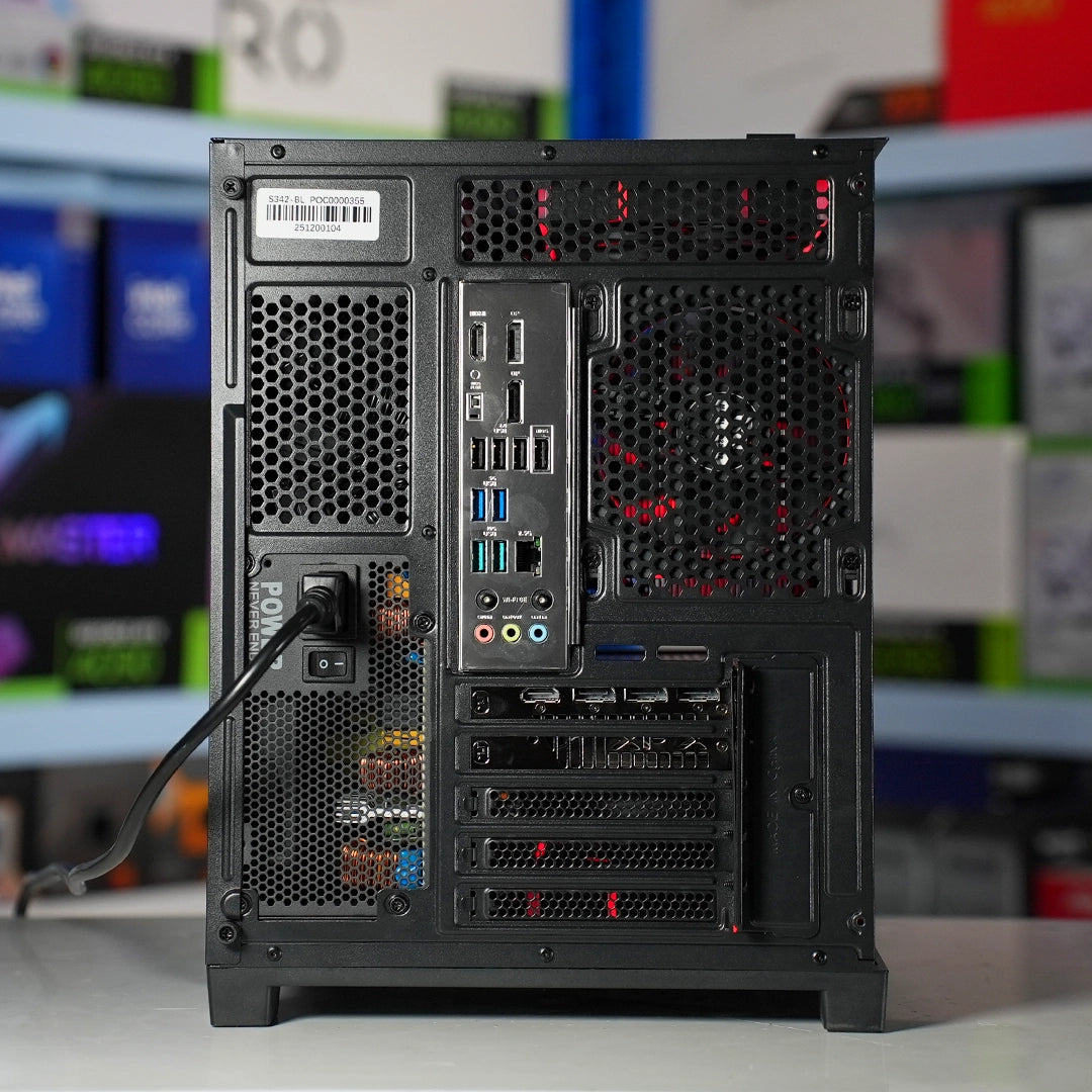 Prism Elite Black | RX 9070 XT 16GB | Ryzen 7 7700 | Gaming PC