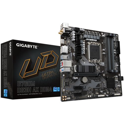 Gigabyte B760M DS3H AX DDR4 Motherboard