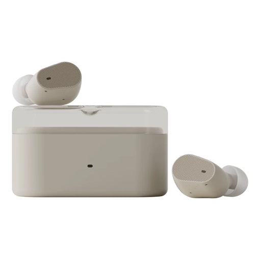 MOONDROP Pudding in Beige with charging case