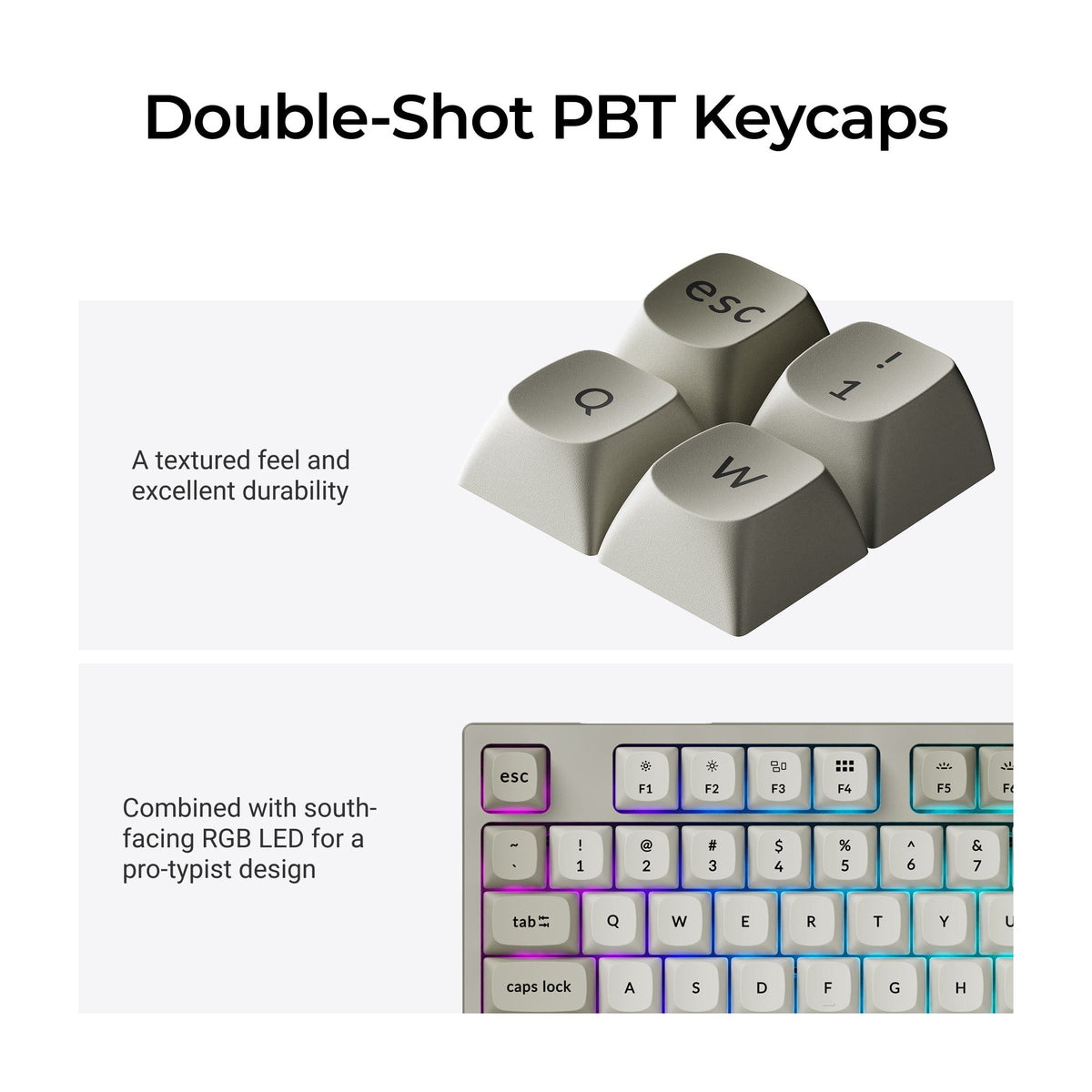C2 Pro 8K OSA double-shot PBT keycaps