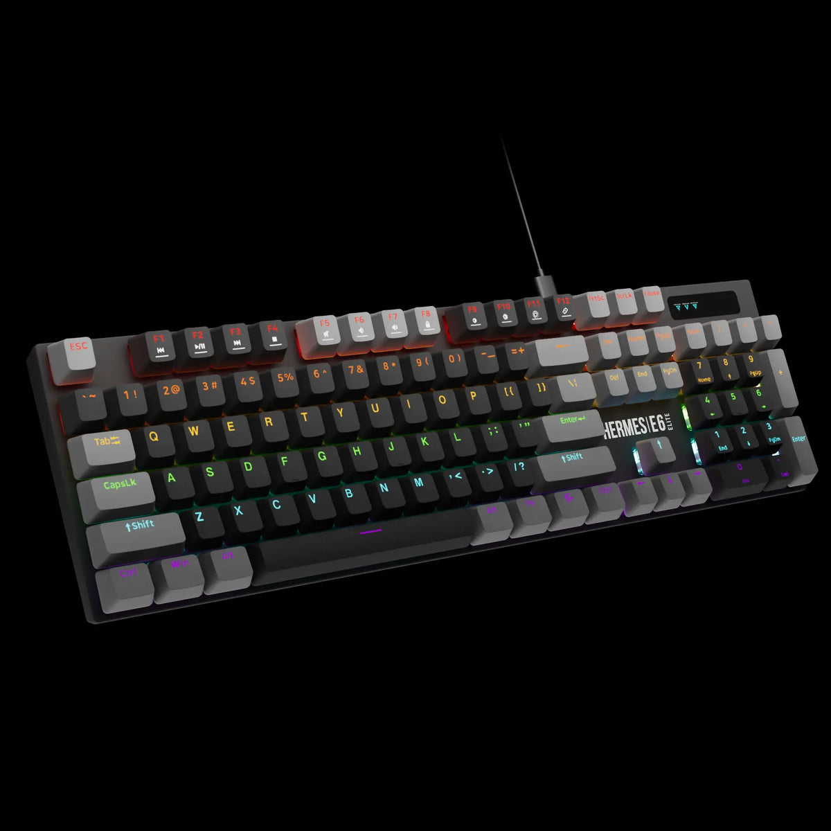 GAMDIAS HERMES E6 Elite full-size hot-swap mechanical keyboard and mouse combo
