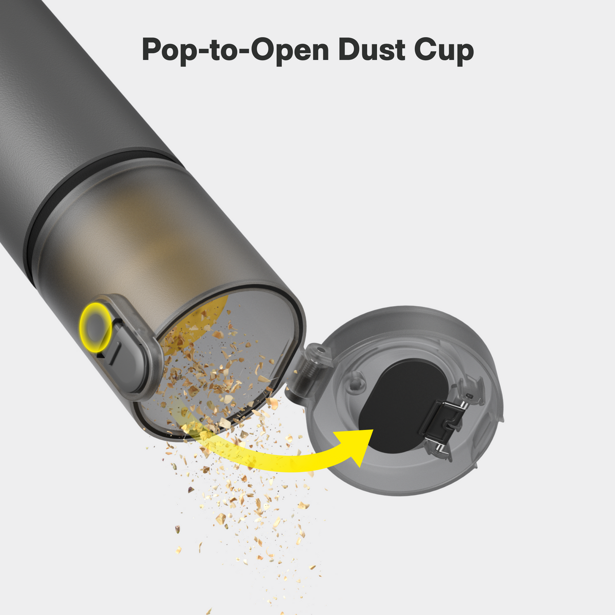 HOTO AutoCare pop-open dust cup