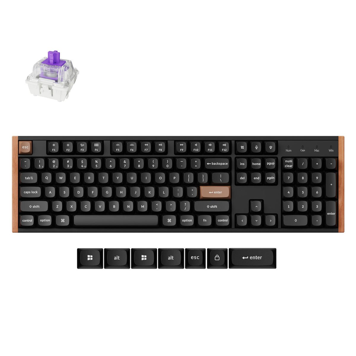 Keychron K10 HE Wireless Magnetic Switch Keyboard – Special Edition / Black