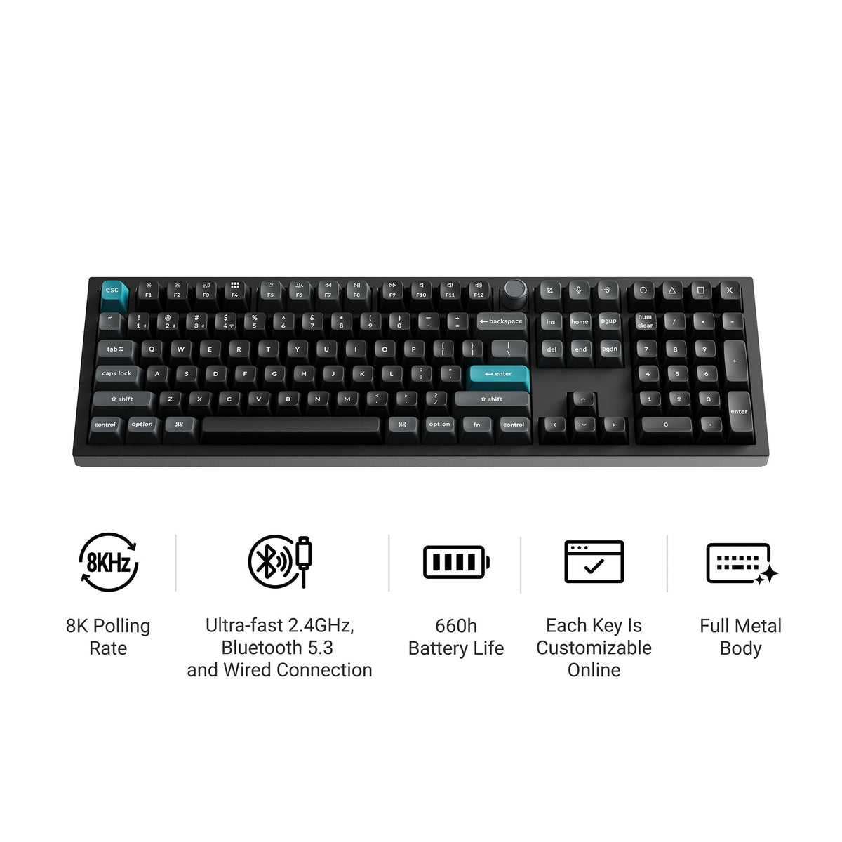 Keychron Q6 Ultra 8K Wireless Mechanical Keyboard – photo 1