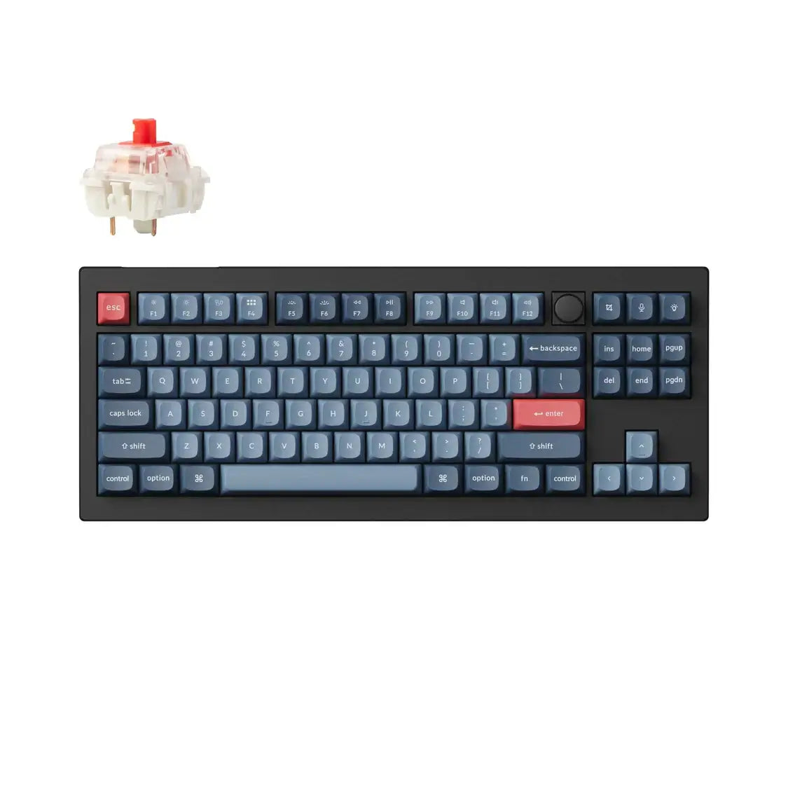 Keychron V3 MAX 80% Wireless QMK (Black) Keyboard