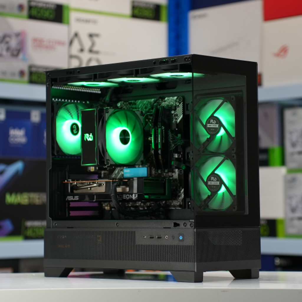 RX 9060XT 8GB | 8400F | 1080p Gaming PC - Arrow Elite