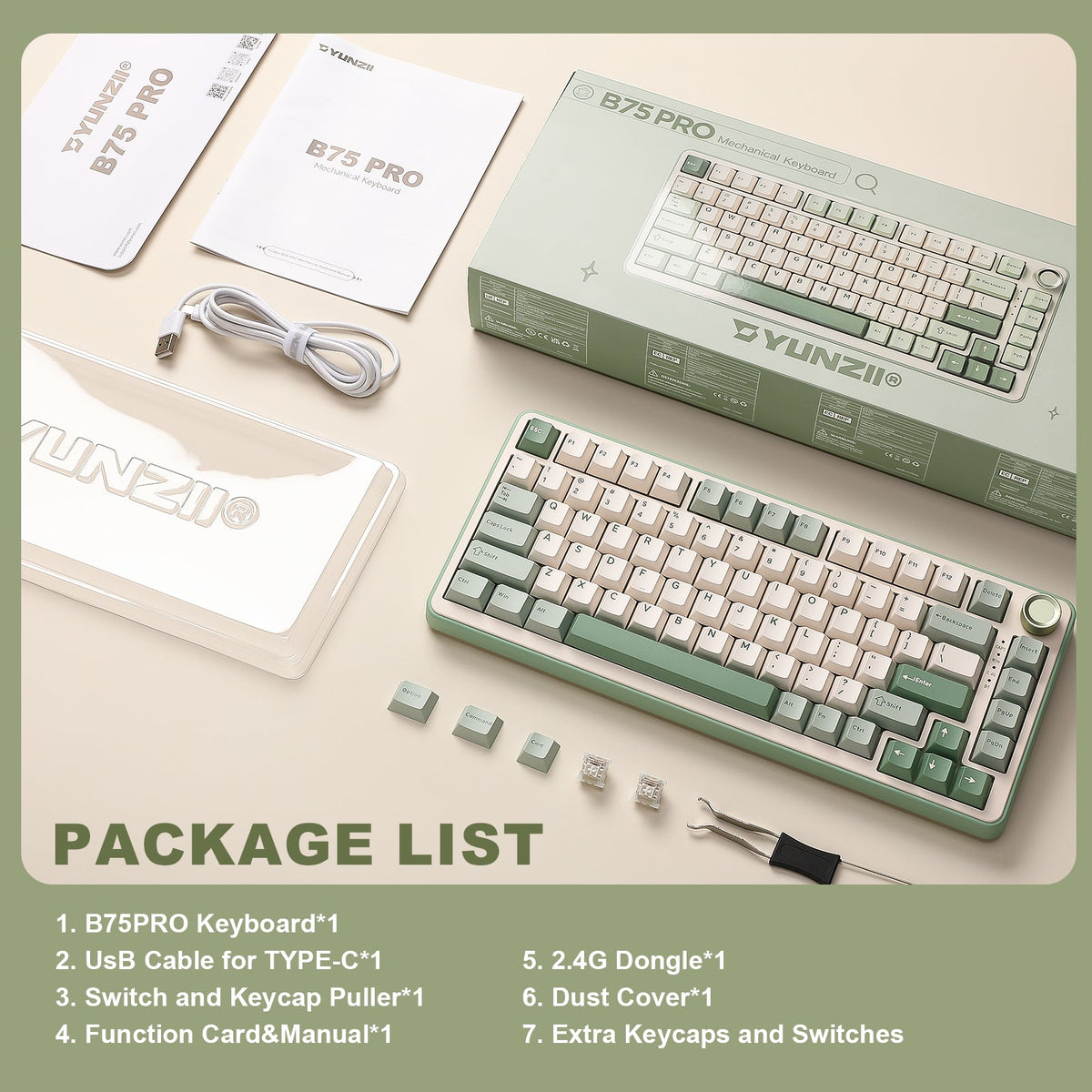 B75 Pro box contents