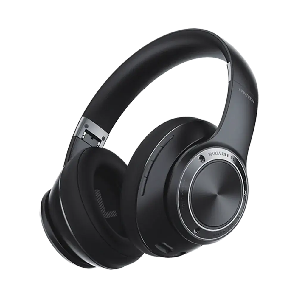 Fantech Bluetooth Headset Foldable - Black (WH01)