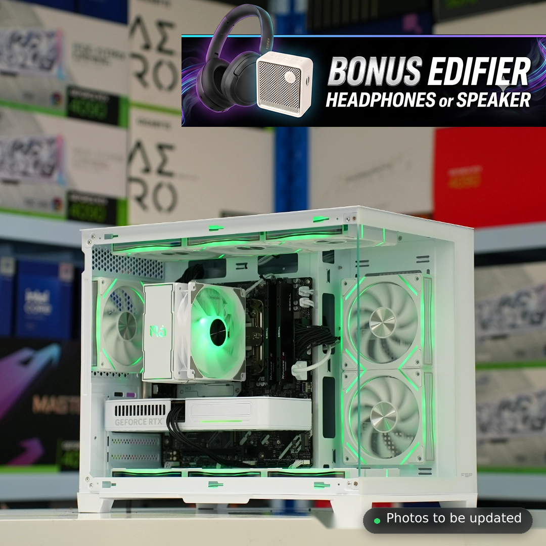 Prism Core White | RTX 5060 Ti 8GB | Ryzen 7500F | Gaming PC