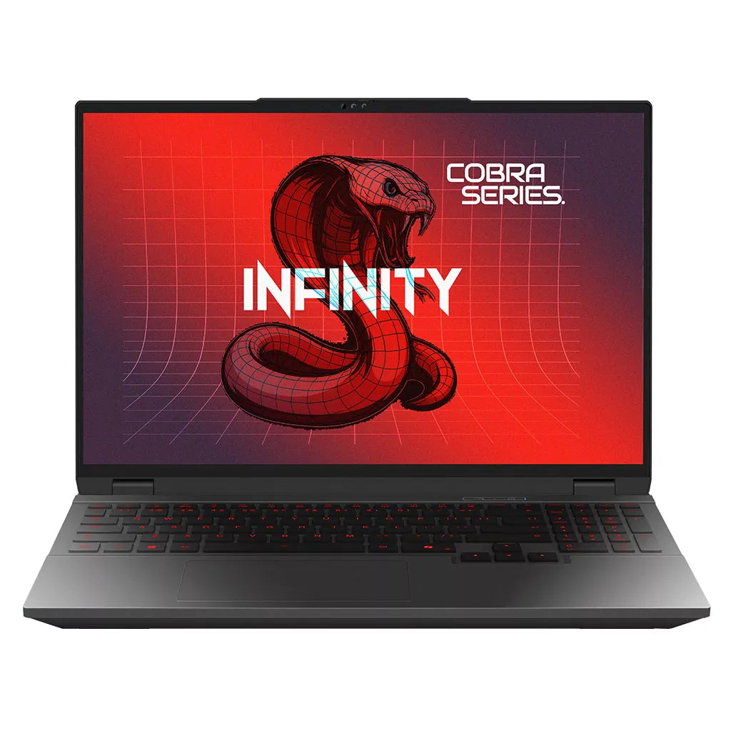INFINITY COBRA 6 | RTX 5060 | Ryzen 9 8940HX | 16GB | 1TB | Gaming Laptop