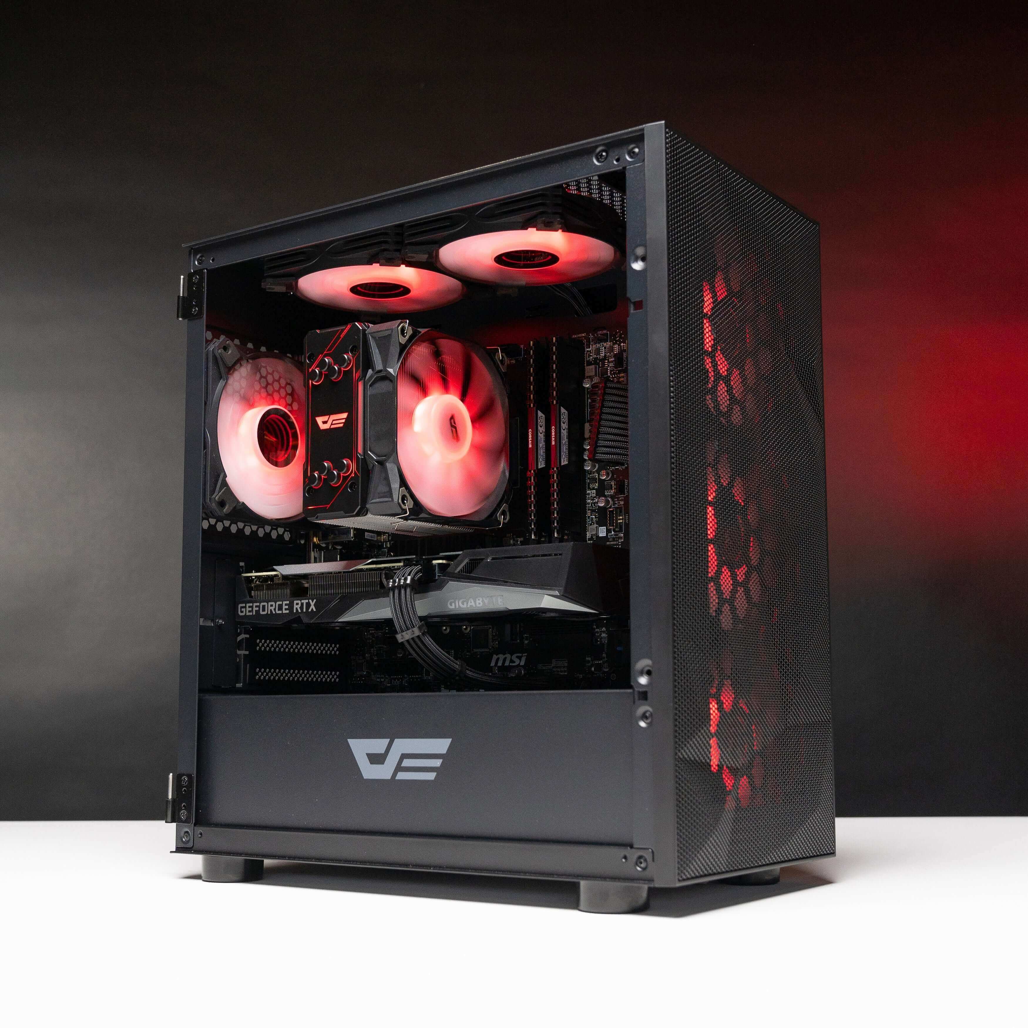 The TERROR: LVL 7 (Ryzen) - EOFY SALE Gaming PC incorporates the AMD Wraith Stealth cooler, FSP HYPER 80+ PRO 550W PSU, and DarkFlash DR-12 120mm ARGB fans x 6, enhancing cooling and providing stunning visuals.